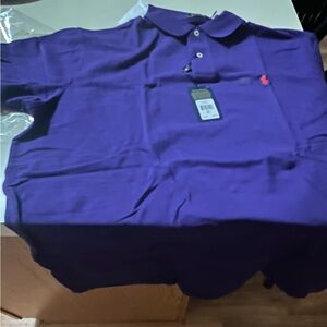 Polo by Ralph Lauren Classic Purple Polo Shirt
